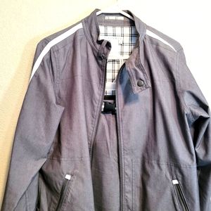 Spanner women's jacket with matching pants set. Size 12. Grey.